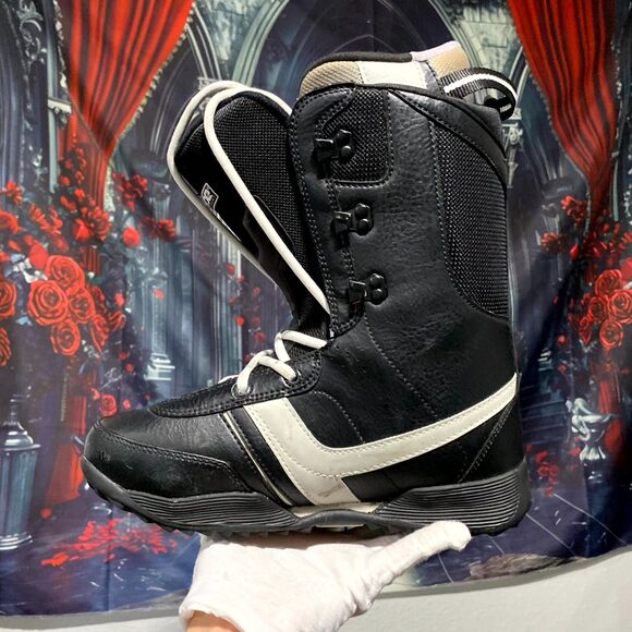 Ride Snow Boots Men\'s 8.5 Black Leather Snowboarding Hiking Outdoor Ski Winter main image 7